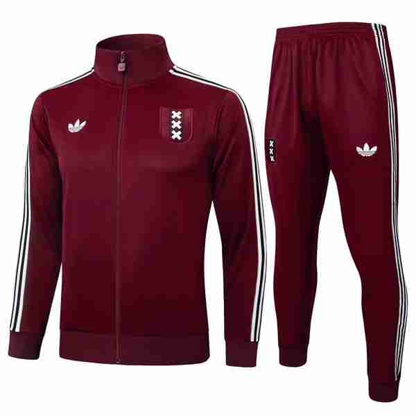 Chandal Ajax 2025-2026 Rojo 5 Tute Calcio Ajax 2025 2026 Rosso