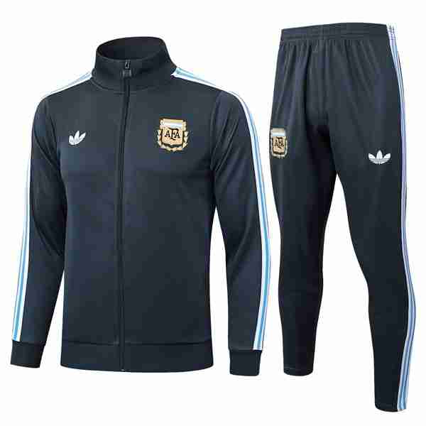 Chandal Argentina 2025-2026 Gris 5 Tute Calcio Argentina 2025 2026 Grigio