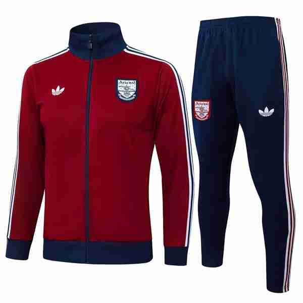 Chandal Arsenal 2025-2026 Rojo 4 Tute Calcio Arsenal 25 26 Rosso