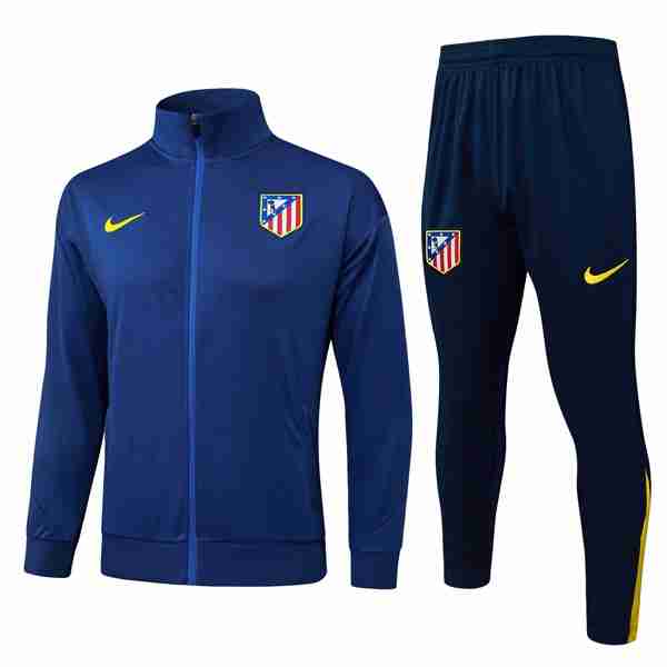 Chandal Atletico Madrid 2025-2026 Azul 5 Tute Calcio Atletico Madrid 2025 2026 Blu