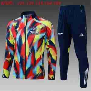 Tute Calcio Bambino Arsenal 2025 2026 Blu Rosso