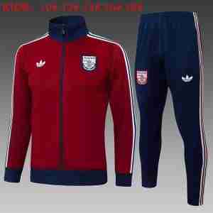 Tute Calcio Bambino Arsenal 2025 2026 Rosso Blu