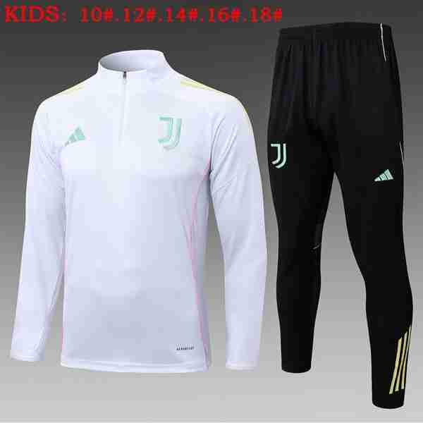 Ninos Chandal Juventus 2025-2026 Blanco 5 Tute Calcio Bambino Juventus 2025 26 Bianco