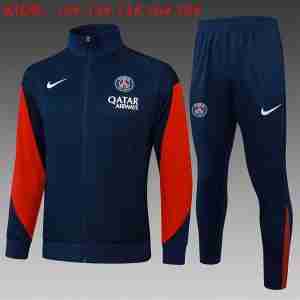 Tute Calcio Bambino Paris Saint Germain 2025 2026 Blu Rosso