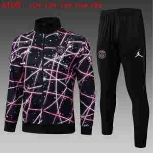 Tute Calcio Bambino Paris Saint Germain 2025 2026 Nero Rosa
