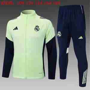Tute Calcio Bambino Real Madrid 2025 2026 Verde Nero
