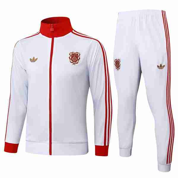 Chandal Bayern Munich 2025-2026 Blanco 5 Tute Calcio Bayern Monaco 2025 2026 Bianco