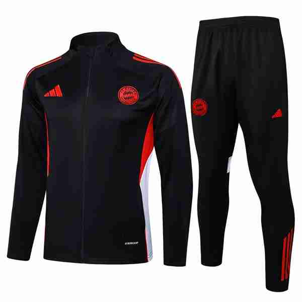 Chandal Bayern Munich 2025-2026 Negro 5 Tute Calcio Bayern Monaco 2025 2026 Nero