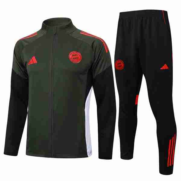Chandal Bayern Munich 2025-2026 Verde 5 Tute Calcio Bayern Monaco 2025 2026 Verde