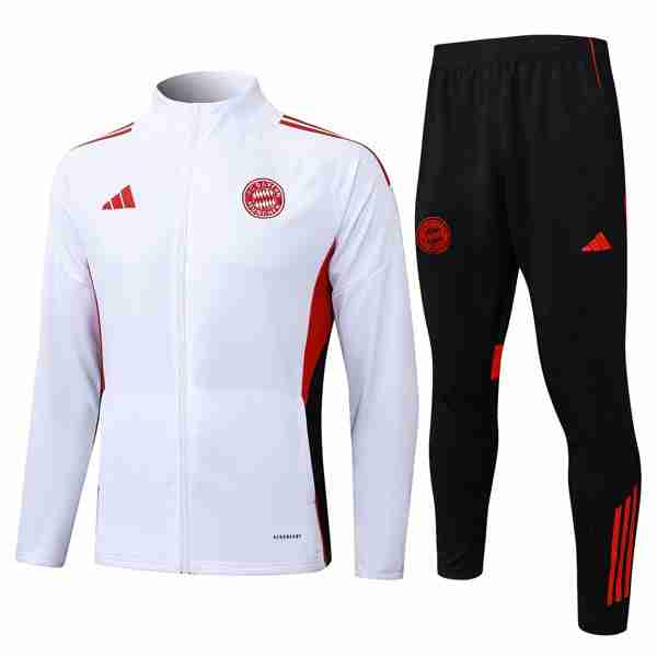 Chandal Bayern Munich 2025-2026 Blanco 3 Tute Calcio Bayern Monaco 2025 26 Bianco
