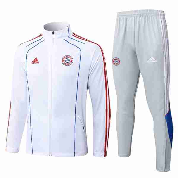 Chandal Bayern Munich 2025-2026 Blanco 4 Tute Calcio Bayern Monaco 25 26 Bianco