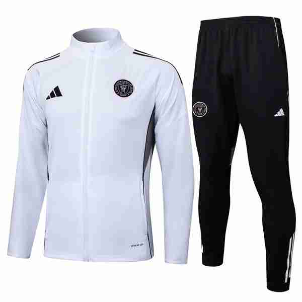 Chandal Inter Miami 2025-2026 Blanco 5 Tute Calcio Inter Miami 2025 2026 Bianco