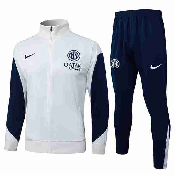Chandal Inter Milan 2025-2026 Blanco 5 Tute Calcio Inter Milan 2025 2026 Bianco