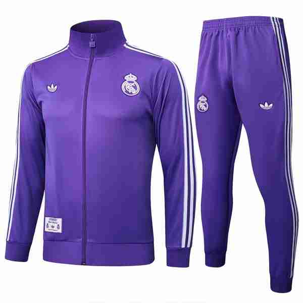 Chandal Real Madrid 2025-2026 Purpura 5 Tute Calcio Real Madrid 2025 2026 Porpora
