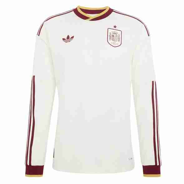 Tailandia Camiseta España 2ª ML 2026 Thailandia Maglietta Calcio Away Manica Lunga Spagna 2026